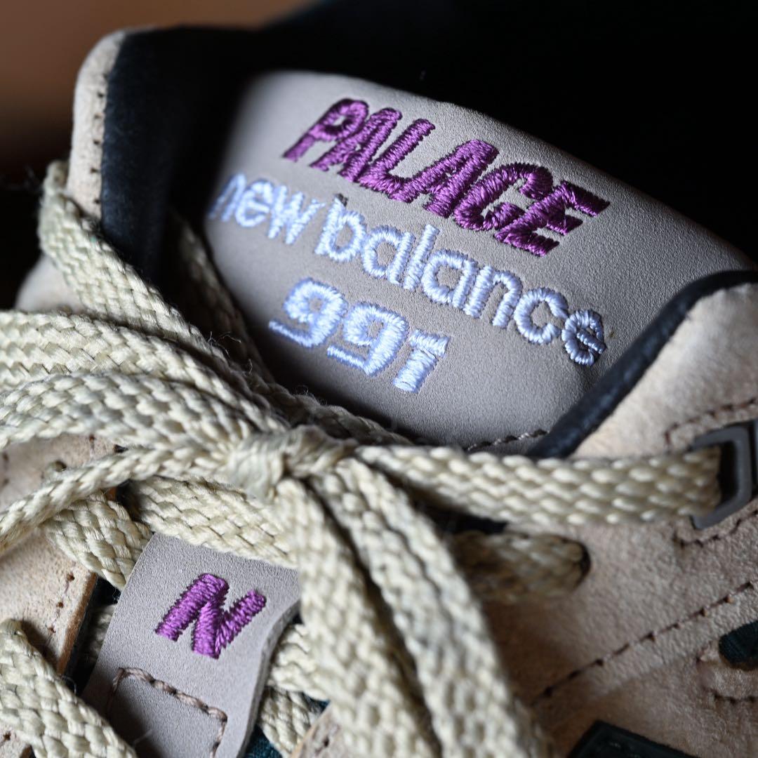 美品 Palace × New Balance 991