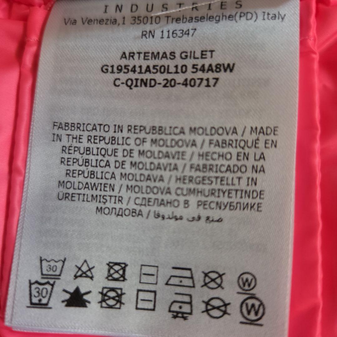 新品 未使用★モンクレール キッズ 14A ダウン ベスト ピンク