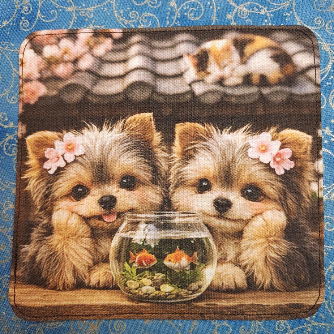 ご確認用　まるみ　ハンカチ　ねこちゃん柄　ハンドメイド1/20