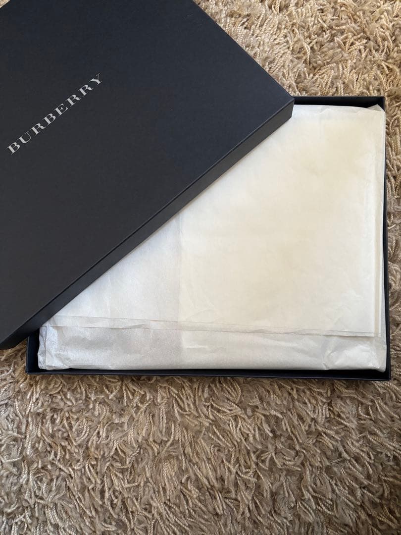 BURBERRY 100%カシミヤ チェックストール