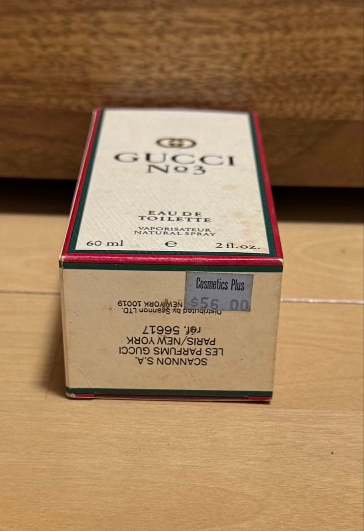 【60ml/未使用】GUCCI N°3 オードトワレ