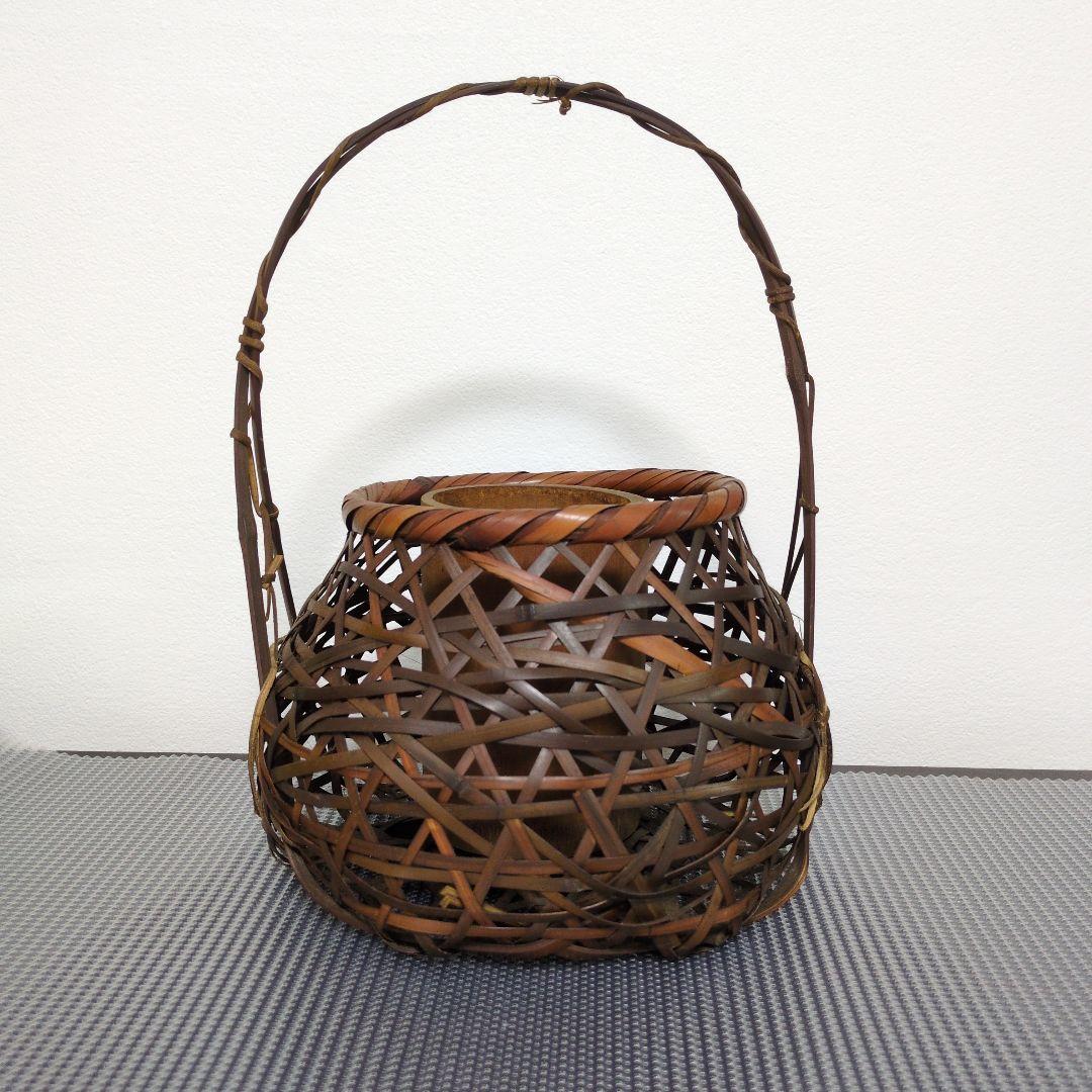 花篭　花入　茶道具　華道具　竹籠　花籠