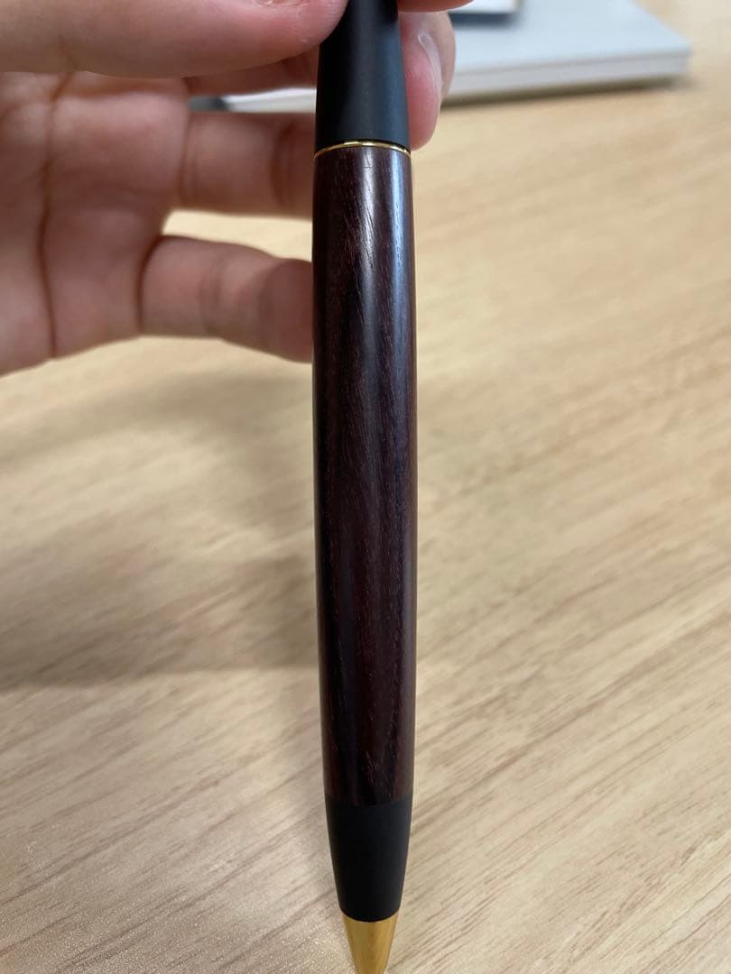 野原工芸　旧型ボールペンロータリー　キングウッド