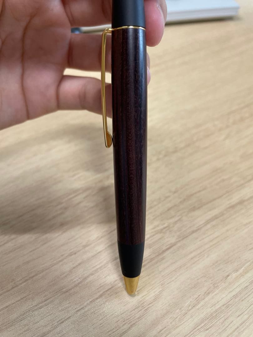 野原工芸　旧型ボールペンロータリー　キングウッド