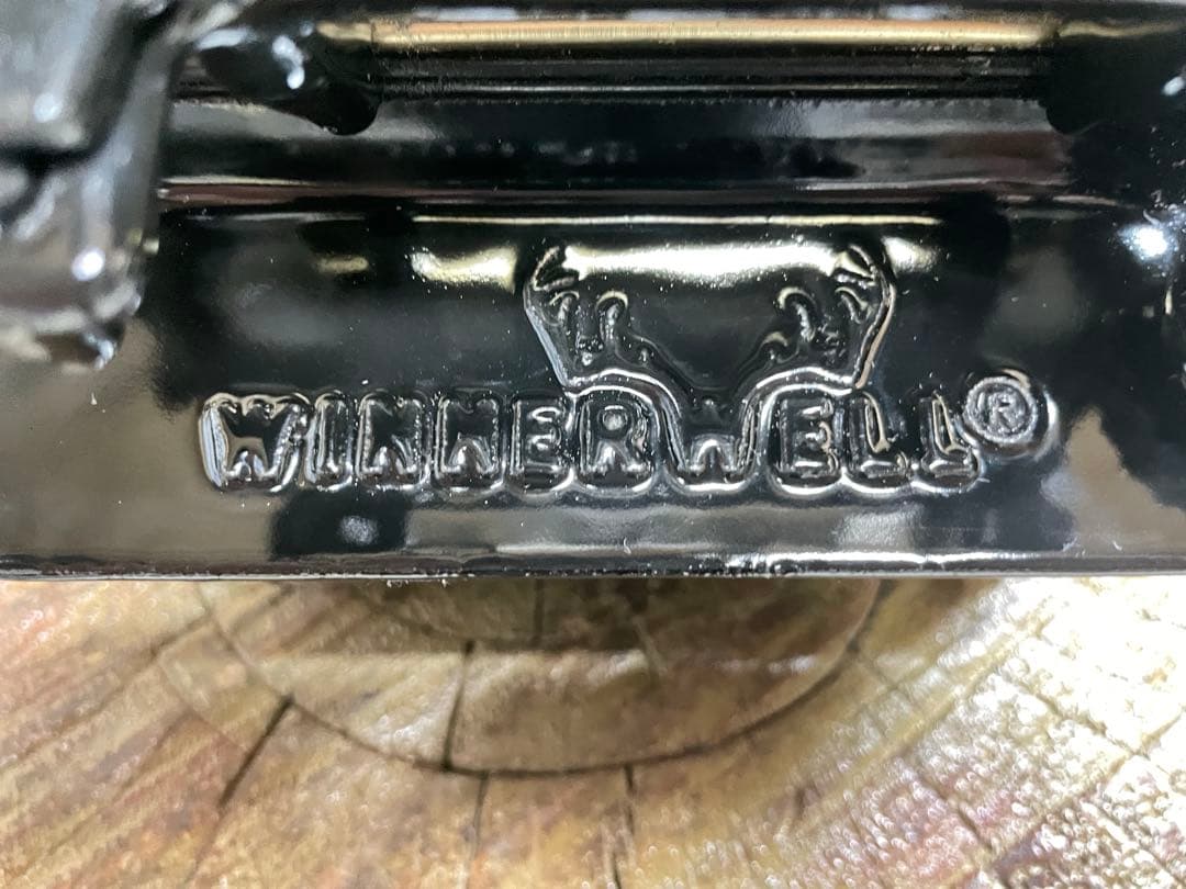 【中古品】WINNERWELLアイロンストーブ＋グリルプレート＋替芯＋マイカ2枚