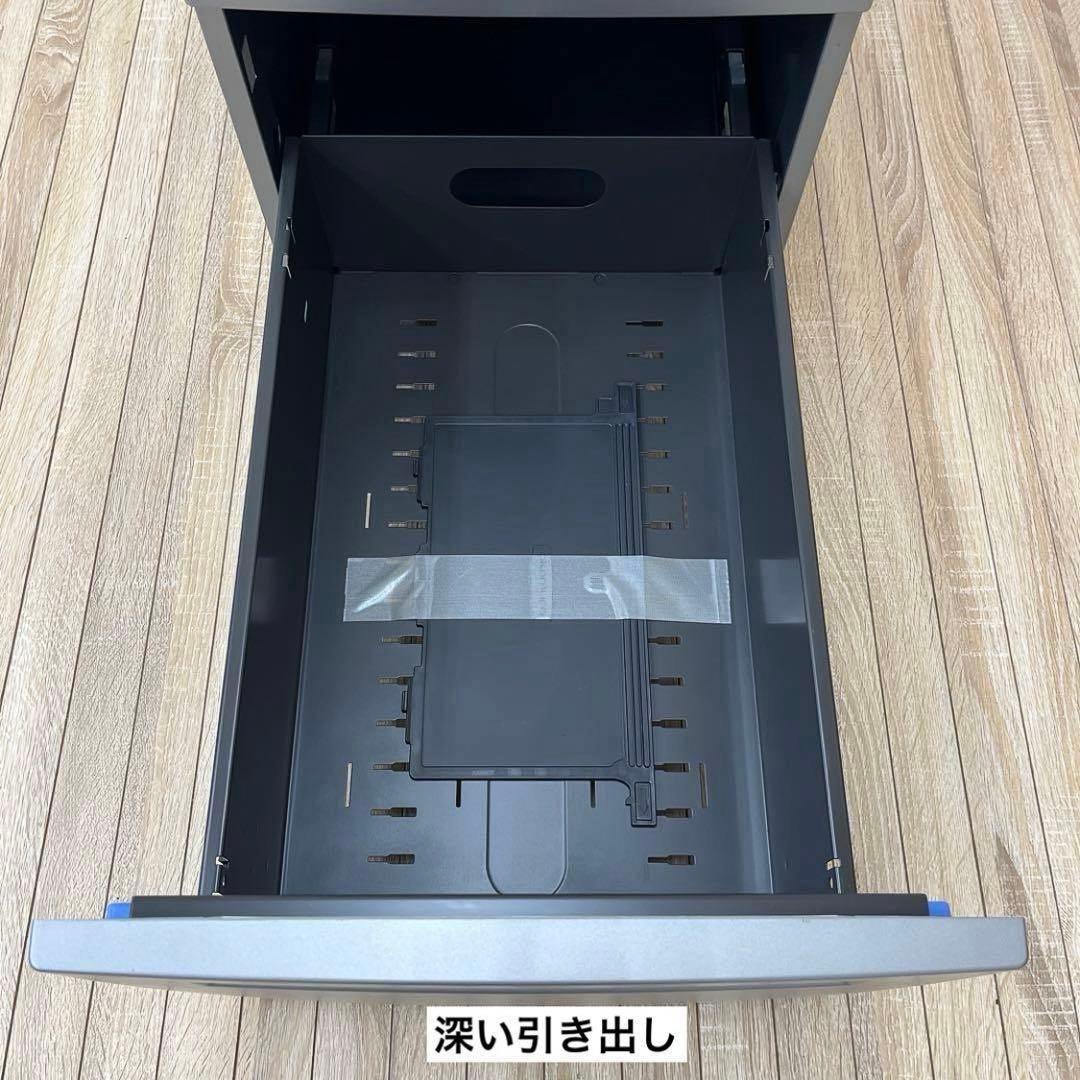 出品2/10まで★オカムラ 3段サイドデスク★メインデスクは別出品しています