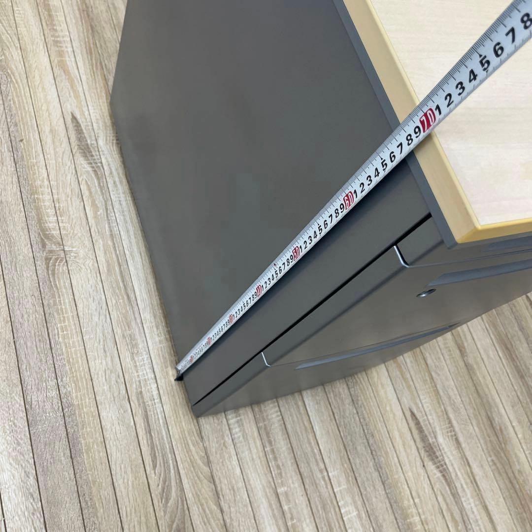 出品2/10まで★オカムラ 3段サイドデスク★メインデスクは別出品しています