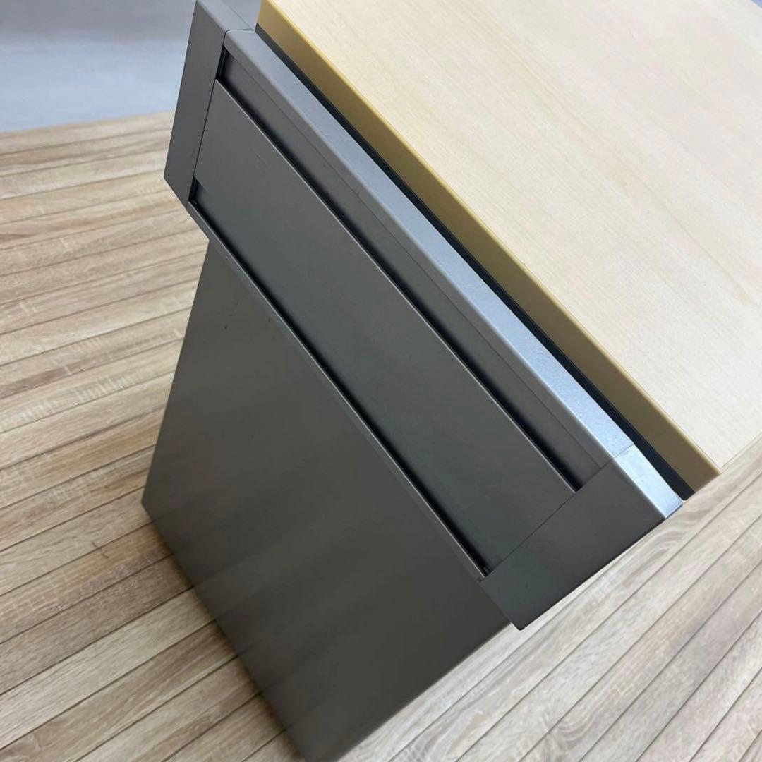 出品2/10まで★オカムラ 3段サイドデスク★メインデスクは別出品しています