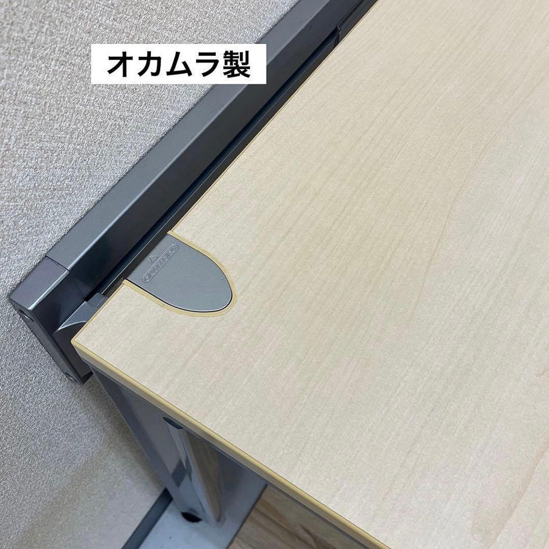 出品2/10まで★オカムラ 3段サイドデスク★メインデスクは別出品しています