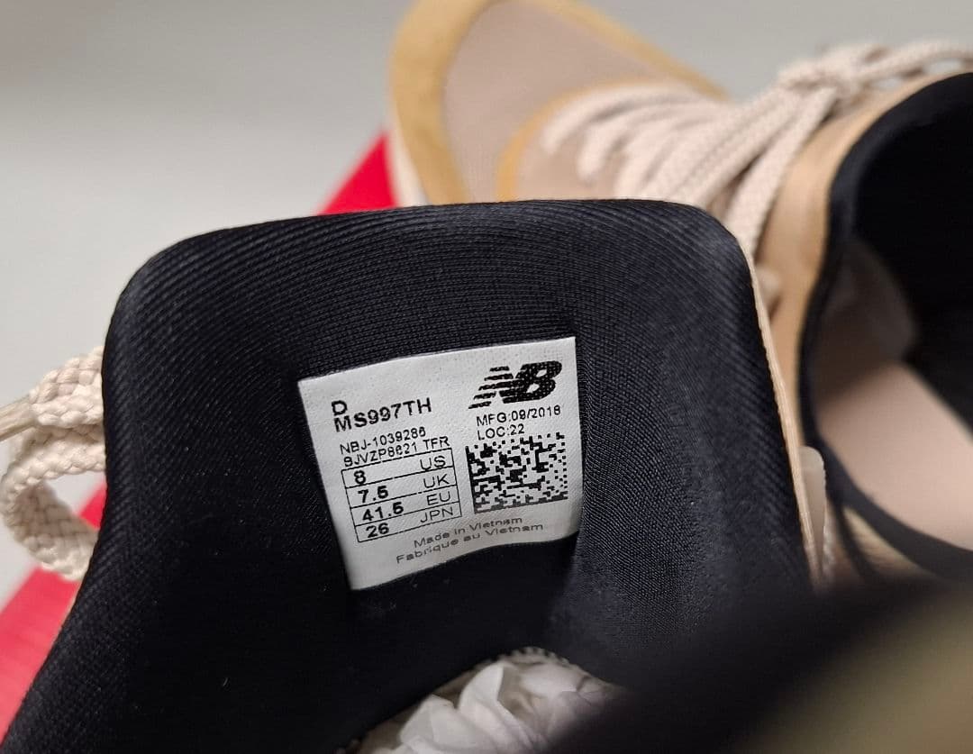 ニューバランス 997S nonnative KITH コラボスニーカー