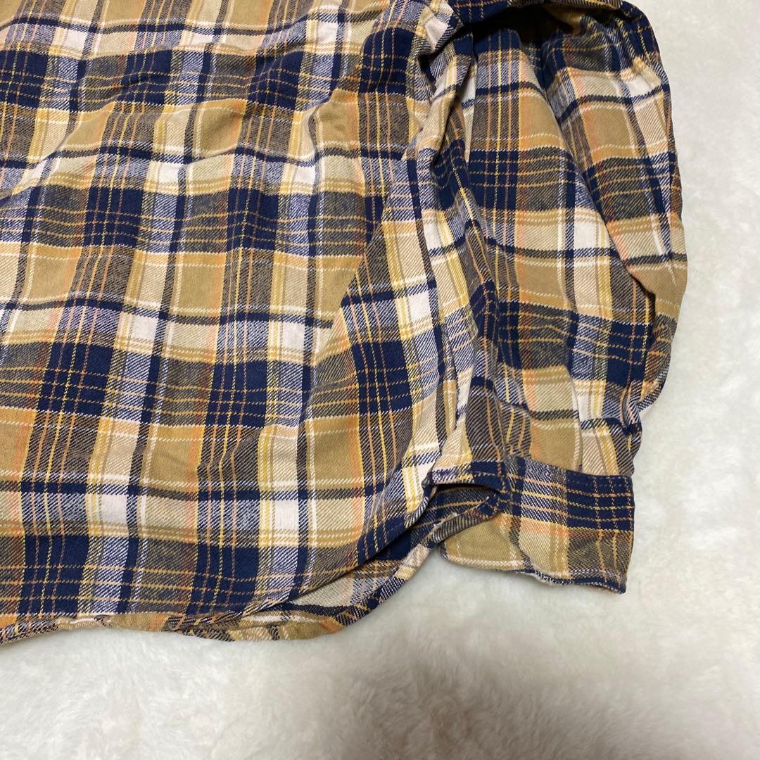 好配色　bigmac ネルシャツ ポルトガル製　ビンテージ