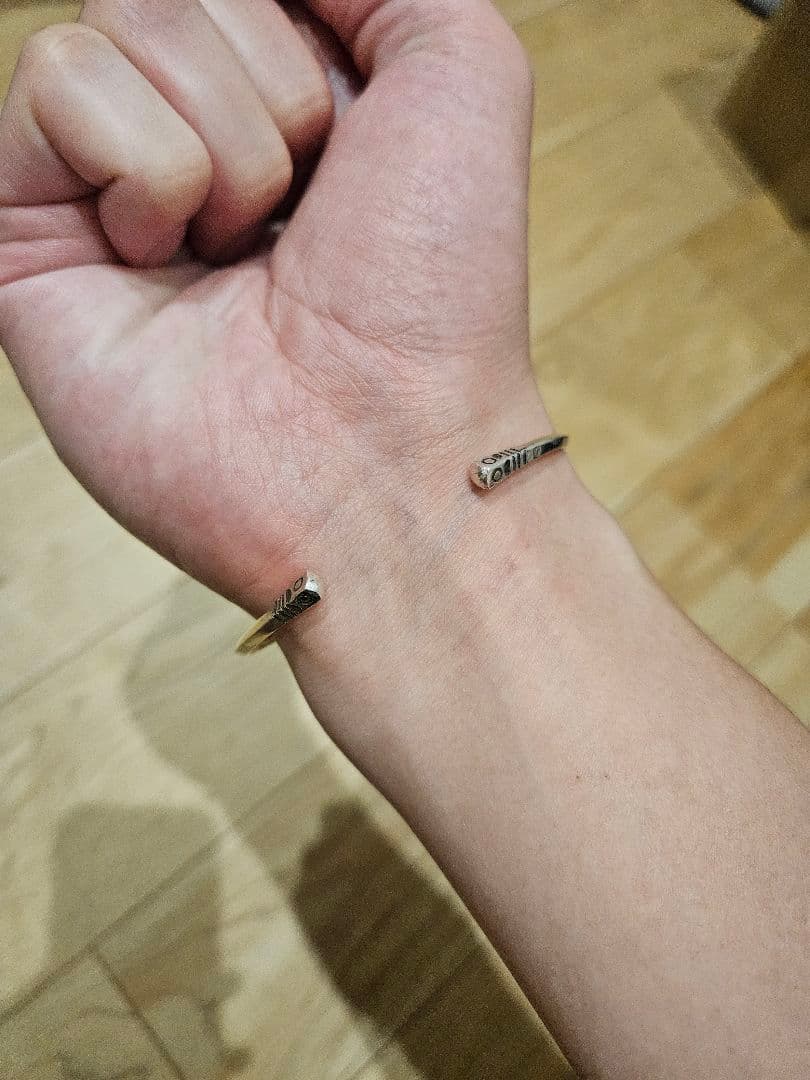 ラ*ク様 Adawat'n Tuareg　バングル　アユール Ayour　シルバ