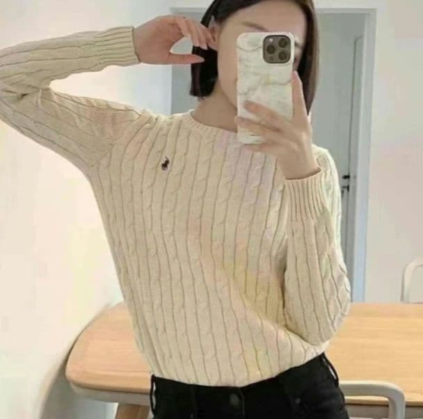 【♡】ラルフローレン ピマコットン ケーブル編みニット セーター 現行品