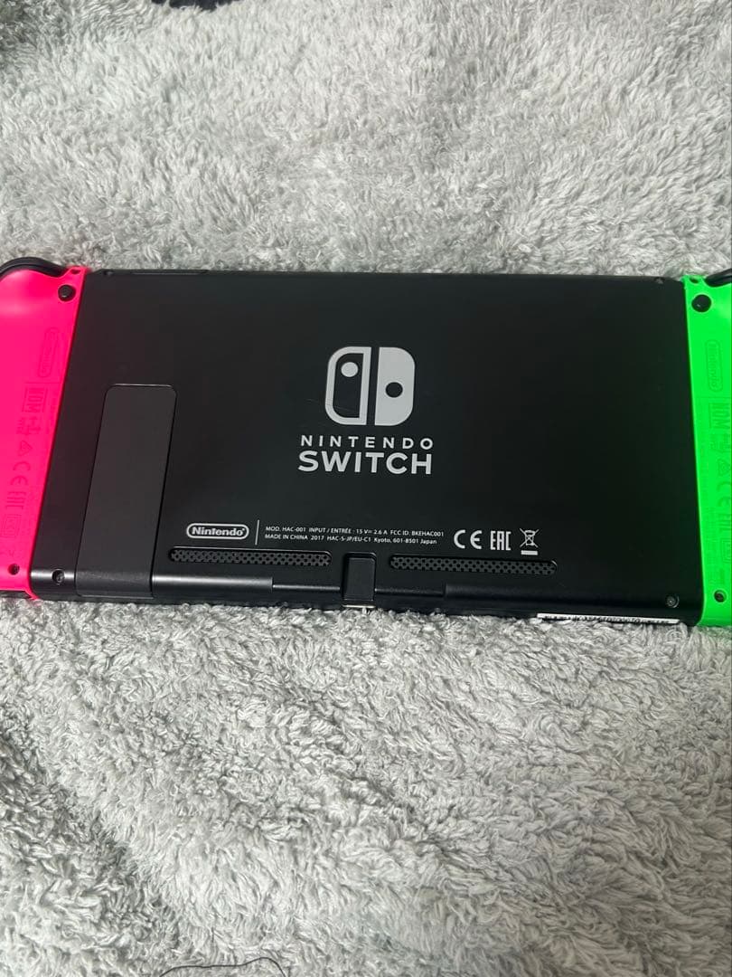 Nintendo Switch ニンテンドースイッチ本体GRN/PNK 箱無し