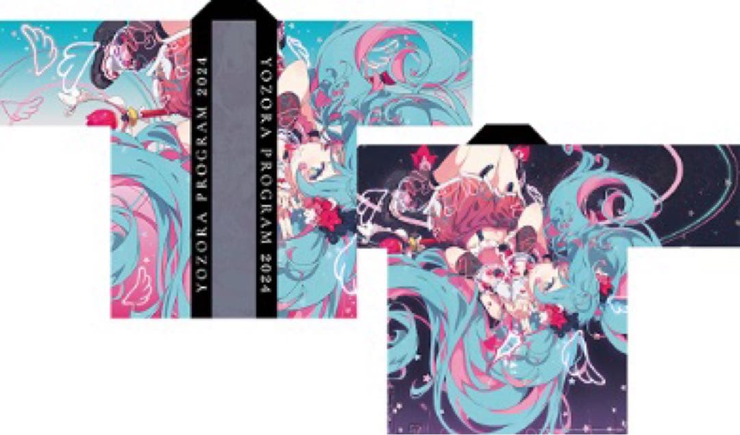 初音ミク 新潟 花火 法被 夜空プログラム 2024 フルグラフィック
