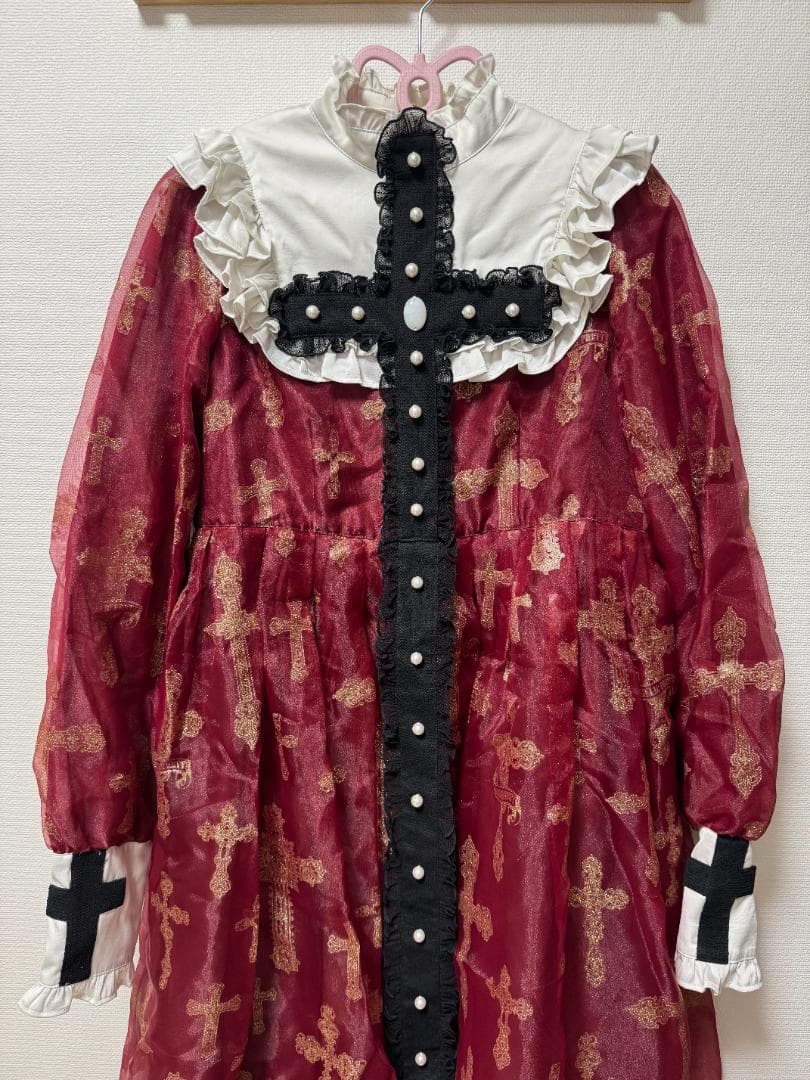 ANGELIC PRETTY Holy Rosary Cross OP　レッド