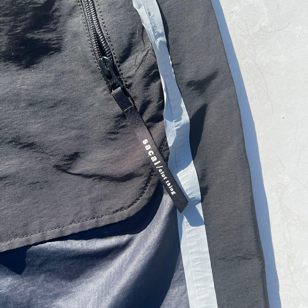 sacai clot ナイロン　パンツ　サイズＬ相当