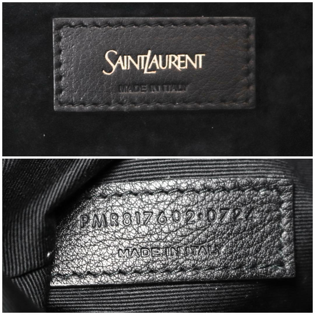 極美品　サンローランパリ　Yグランドレザー　Yトート　肩掛け　ブラック　保存袋付