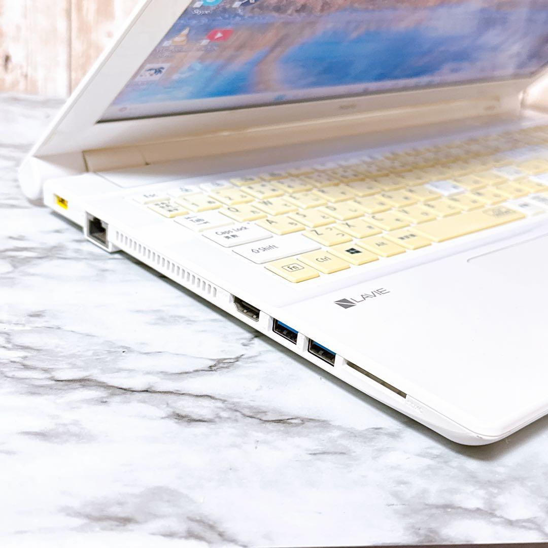 【赤字価格】すぐ使えるパソコンPC 快適i3/爆速SSD＆メモリ8GB✨カメラ付