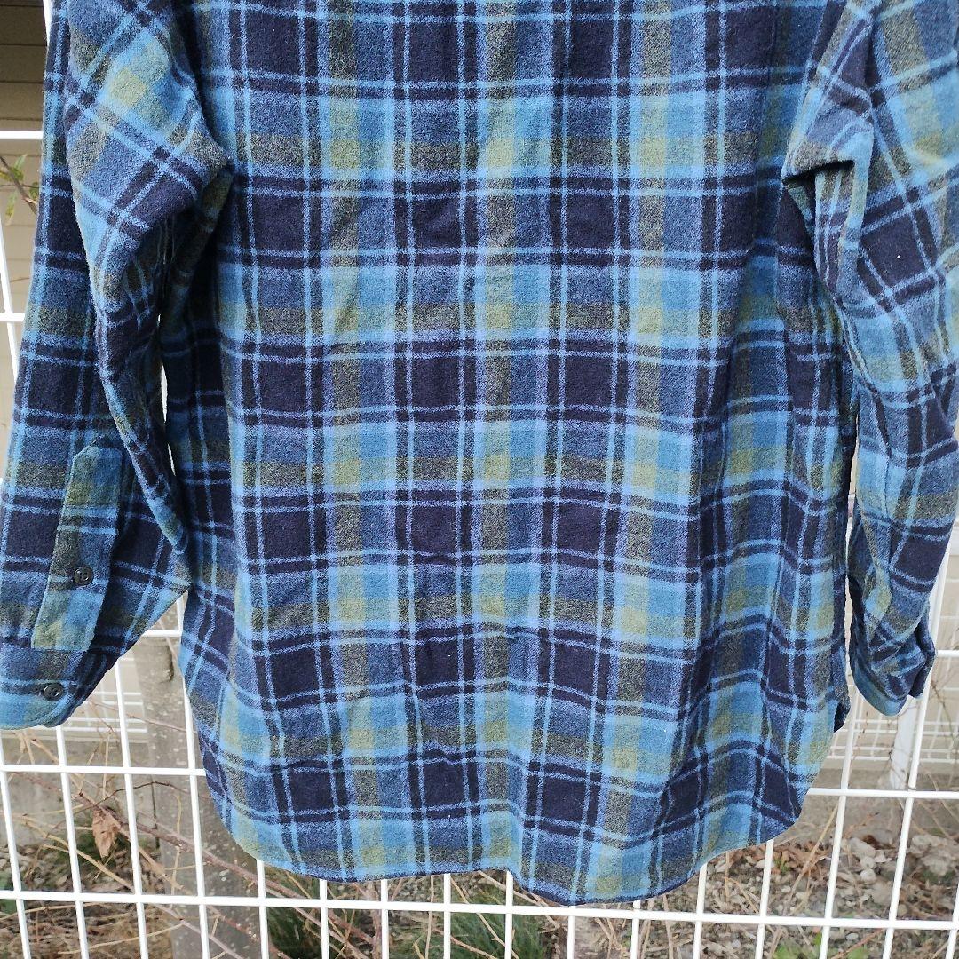 キ*ル様 Pendleton ウール 長袖シャツ カリフォルニアサーフ配色チェッ
