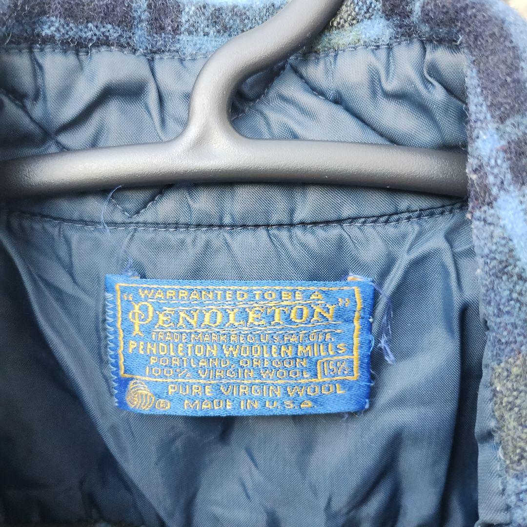キ*ル様 Pendleton ウール 長袖シャツ カリフォルニアサーフ配色チェッ