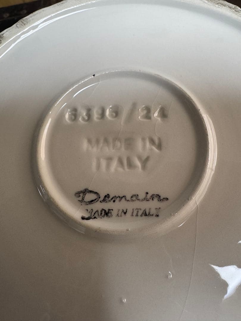 ☆ イタリア製　Demain(ドマン）陶器の鉢