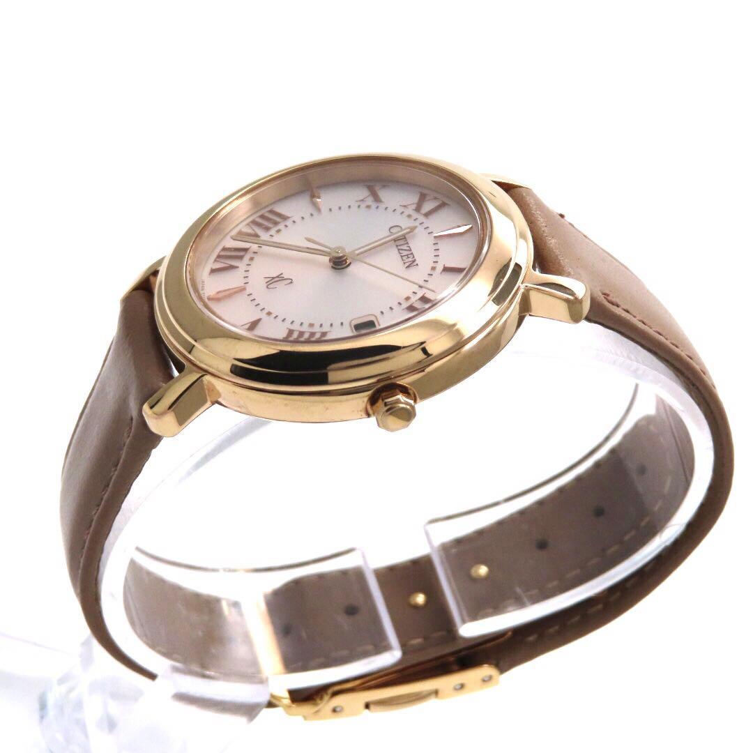 美品 EO1203 03A クロスシー シチズン 時計 ソーラー エコドライブ