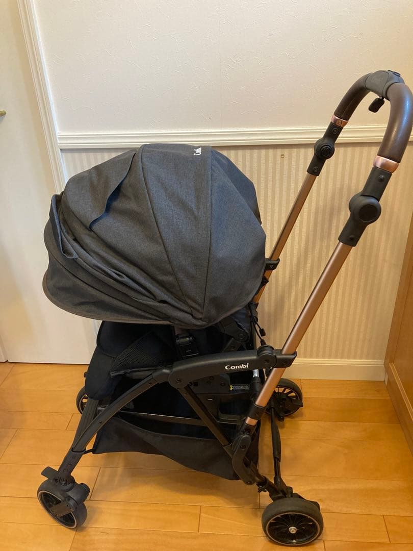 美品　コンビ　スゴカル　ミニモプラス ベビーカー　ドリンクホルダーおまけつき