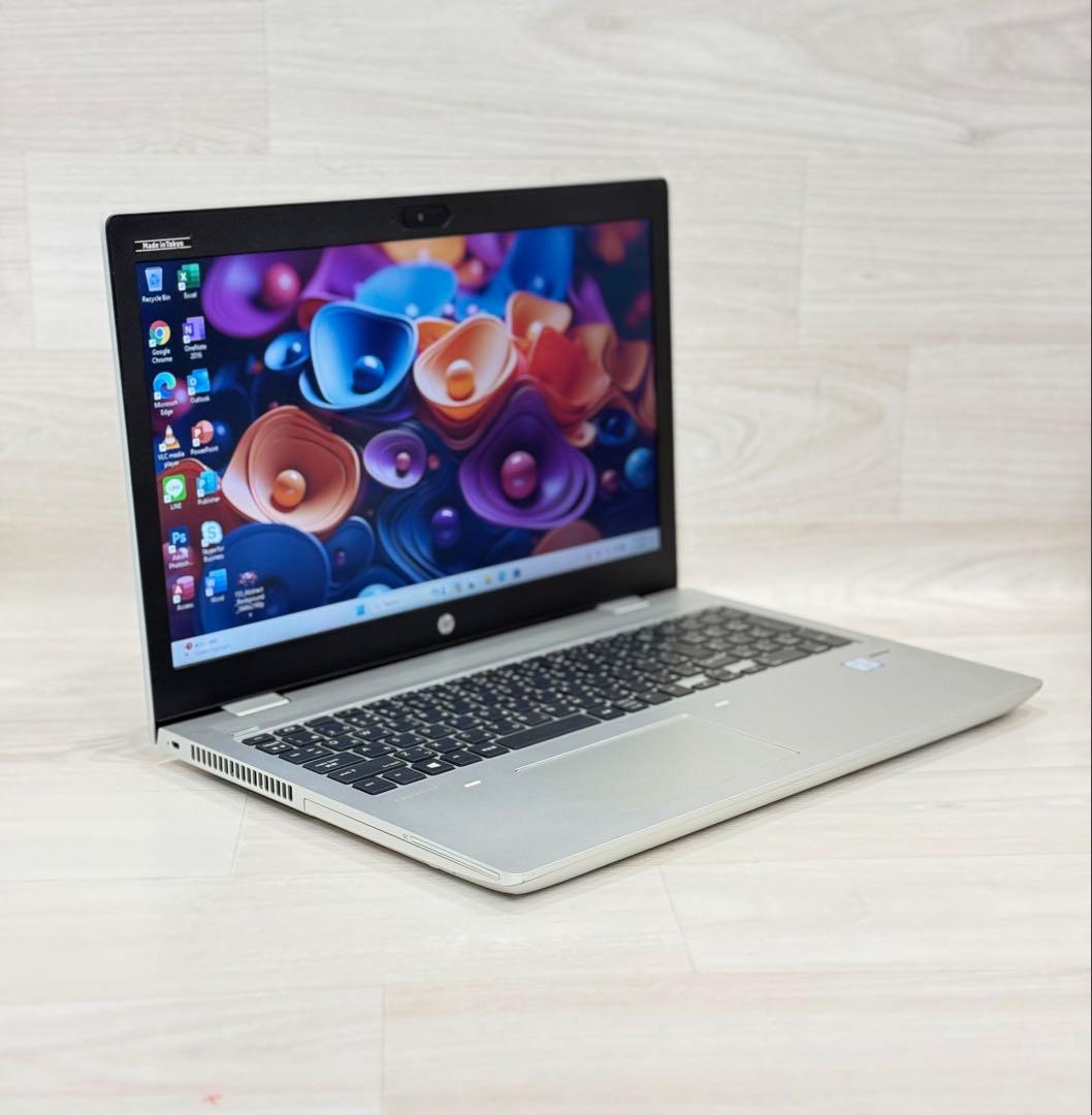 8世代Hp ProBook エイチピー650 G4ノート/8GB/SSD+HDD