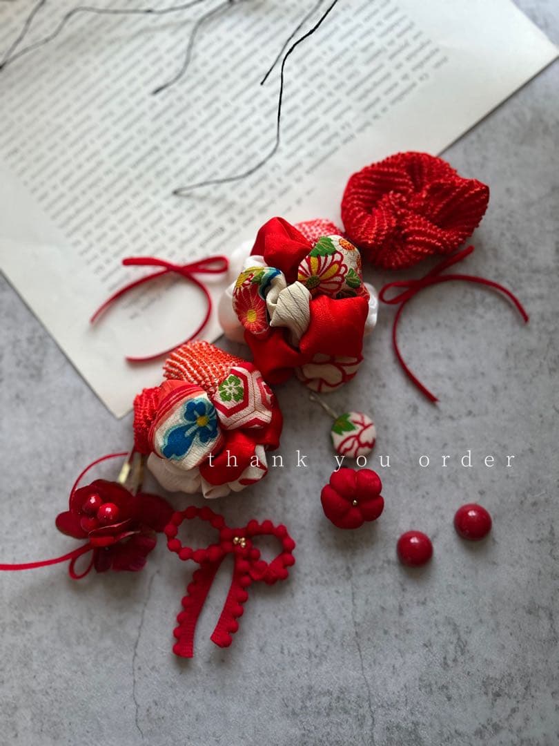 aaaa様　order 髪飾り♡
