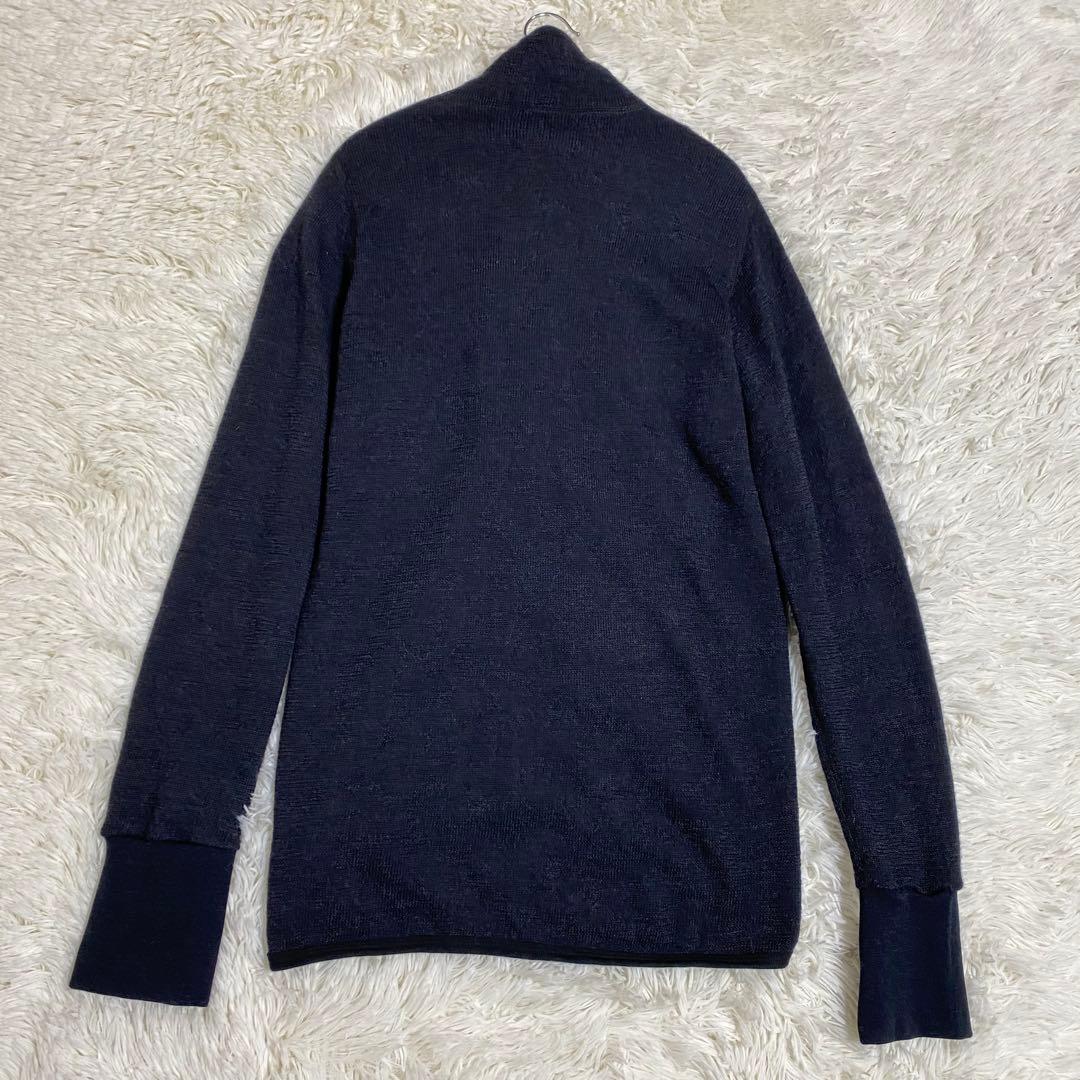 ウールパワー　ウール　ニット　ジップジャケット　M メンズ