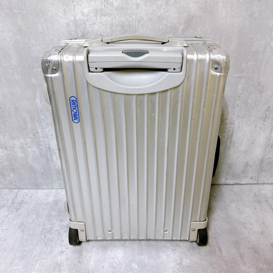 【廃盤品】RIMOWA リモワ クラシックフライト 2輪 33L 青ロゴ