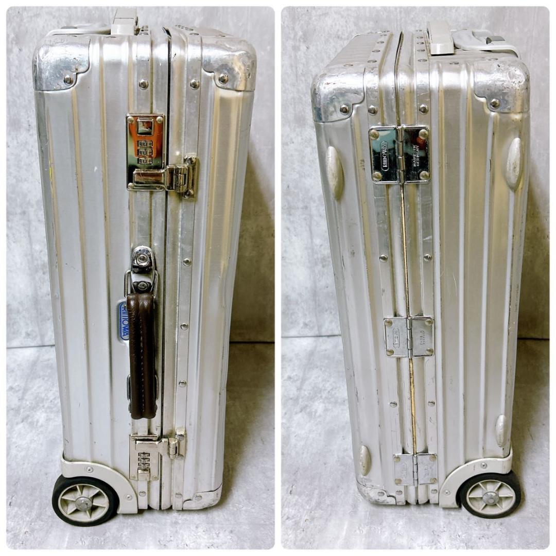 【廃盤品】RIMOWA リモワ クラシックフライト 2輪 33L 青ロゴ