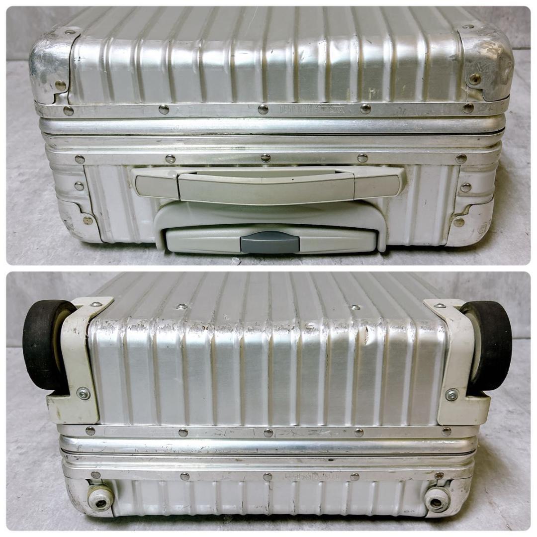 【廃盤品】RIMOWA リモワ クラシックフライト 2輪 33L 青ロゴ