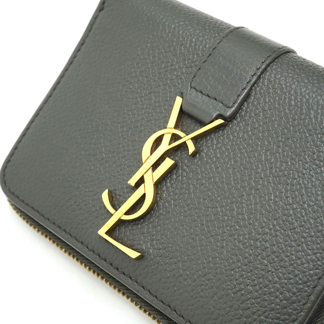 ✨未使用展示品✨　Yves Saint Laurent ミニ財布　カサンドラ