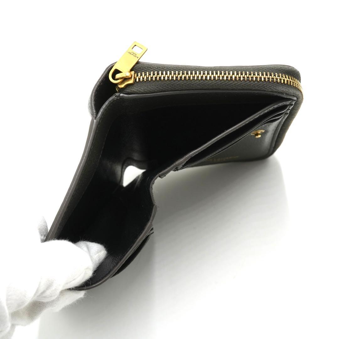 ✨未使用展示品✨　Yves Saint Laurent ミニ財布　カサンドラ