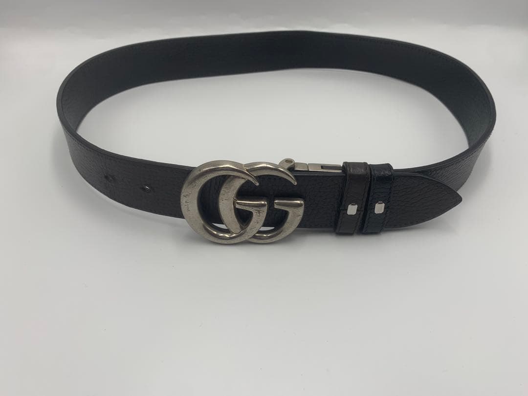 GUCCI グッチ ダブルG リバーシブル スリムベルト