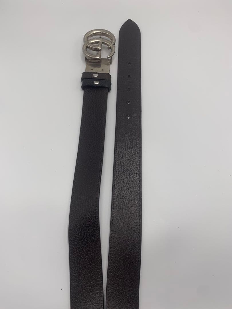 GUCCI グッチ ダブルG リバーシブル スリムベルト