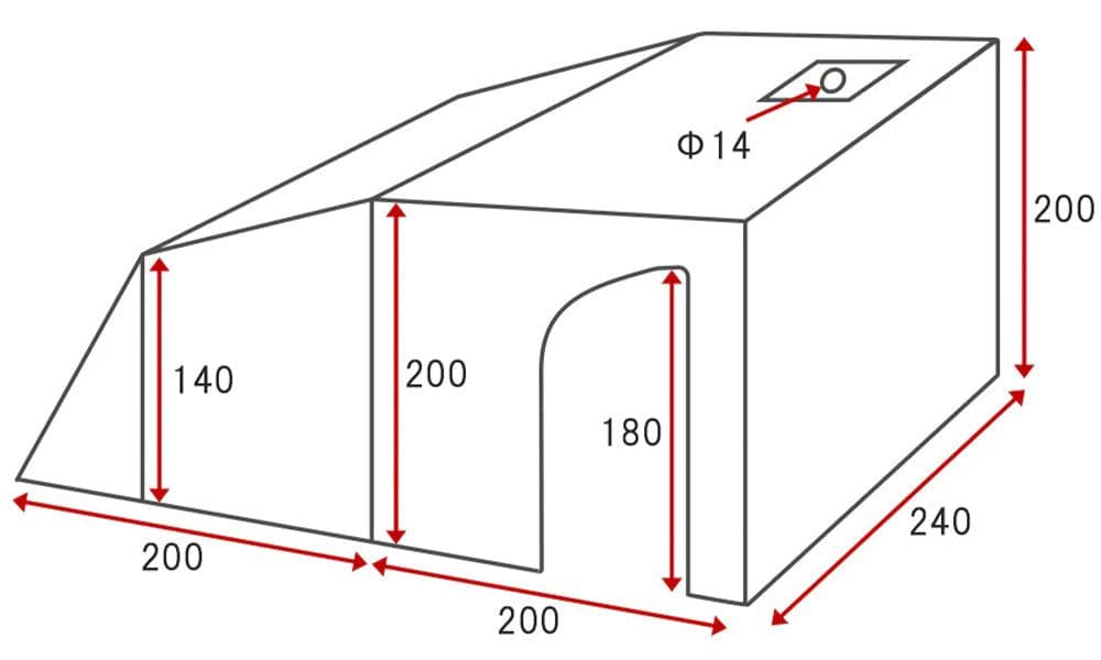 【美品】フューチャーフォクス ベイカーテント ブラック／FUTURE FOX