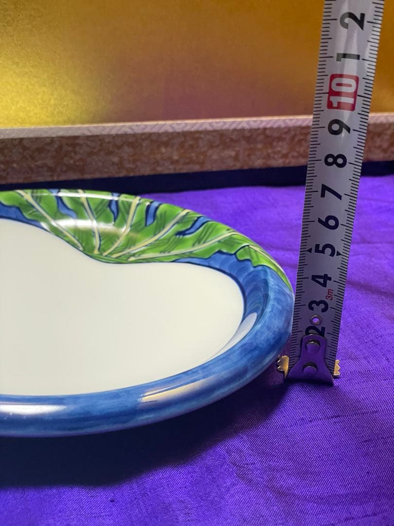 有田焼　源右衛門　かぶ 染錦蕪絵　銘々皿　5枚セット