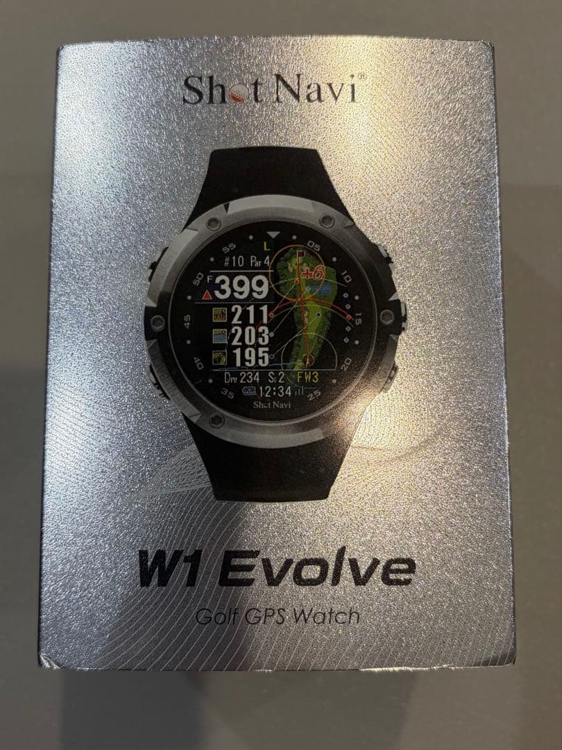 箱付きShot Navi W1 Evolve （GPS Watch）