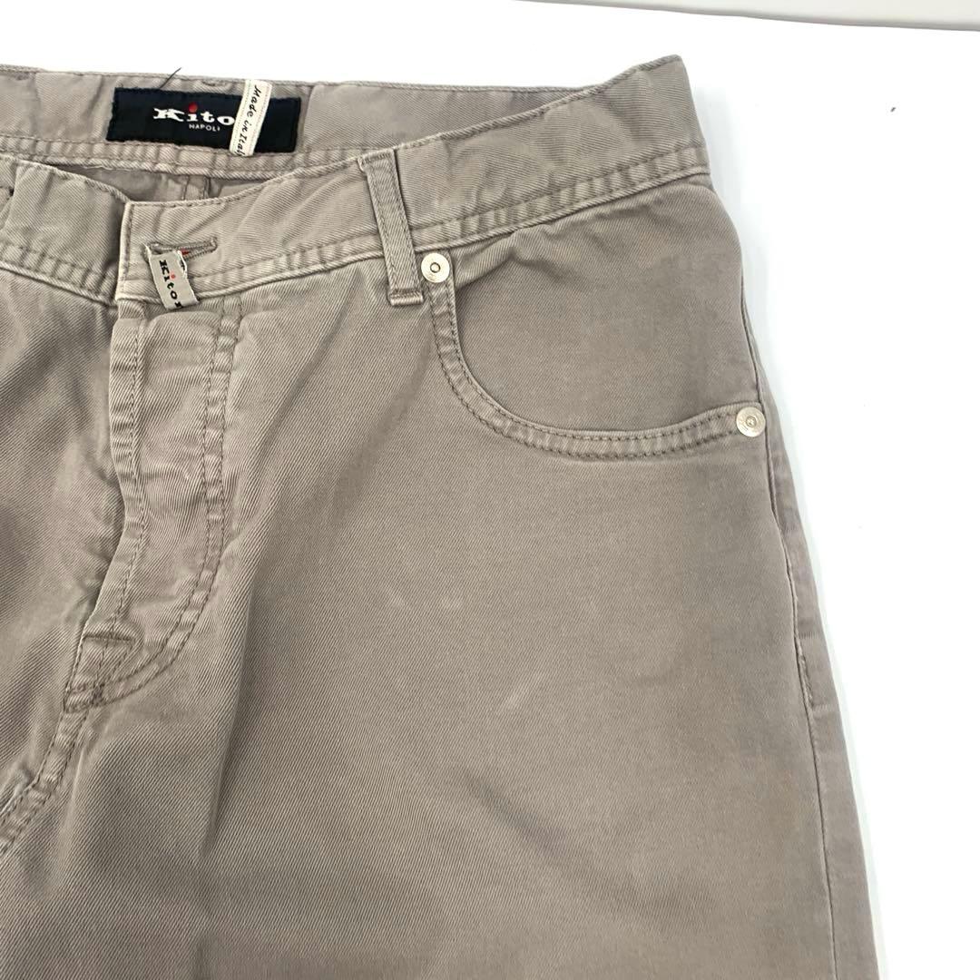 KITON キートン　サイズ表記「32」グレー　パンツ　長ズボン