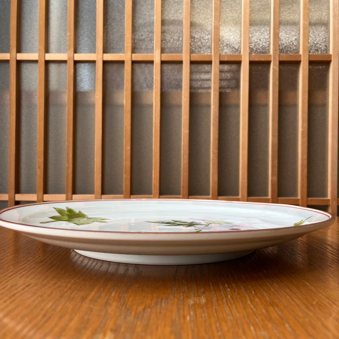 九谷焼　川田稔作　大皿　直径32cm