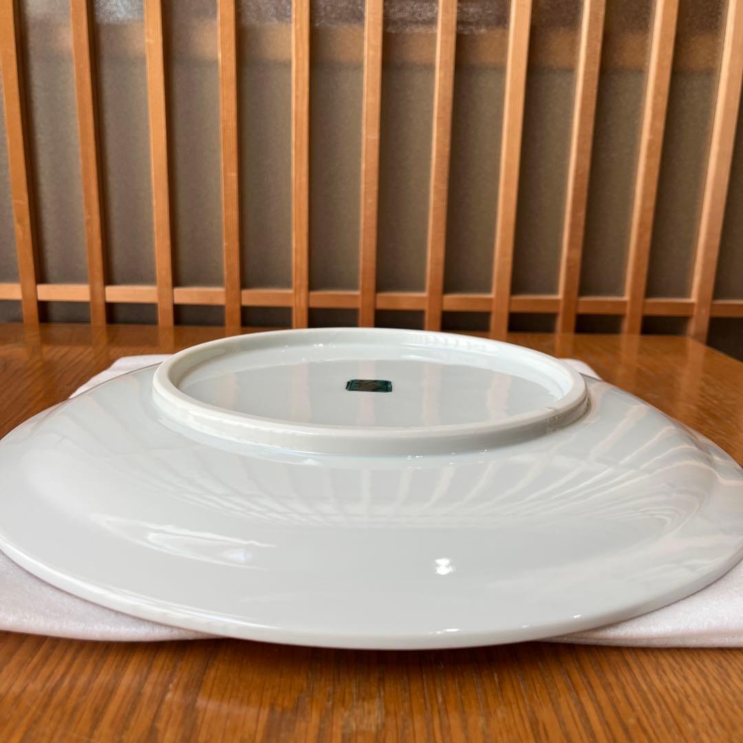 九谷焼　川田稔作　大皿　直径32cm
