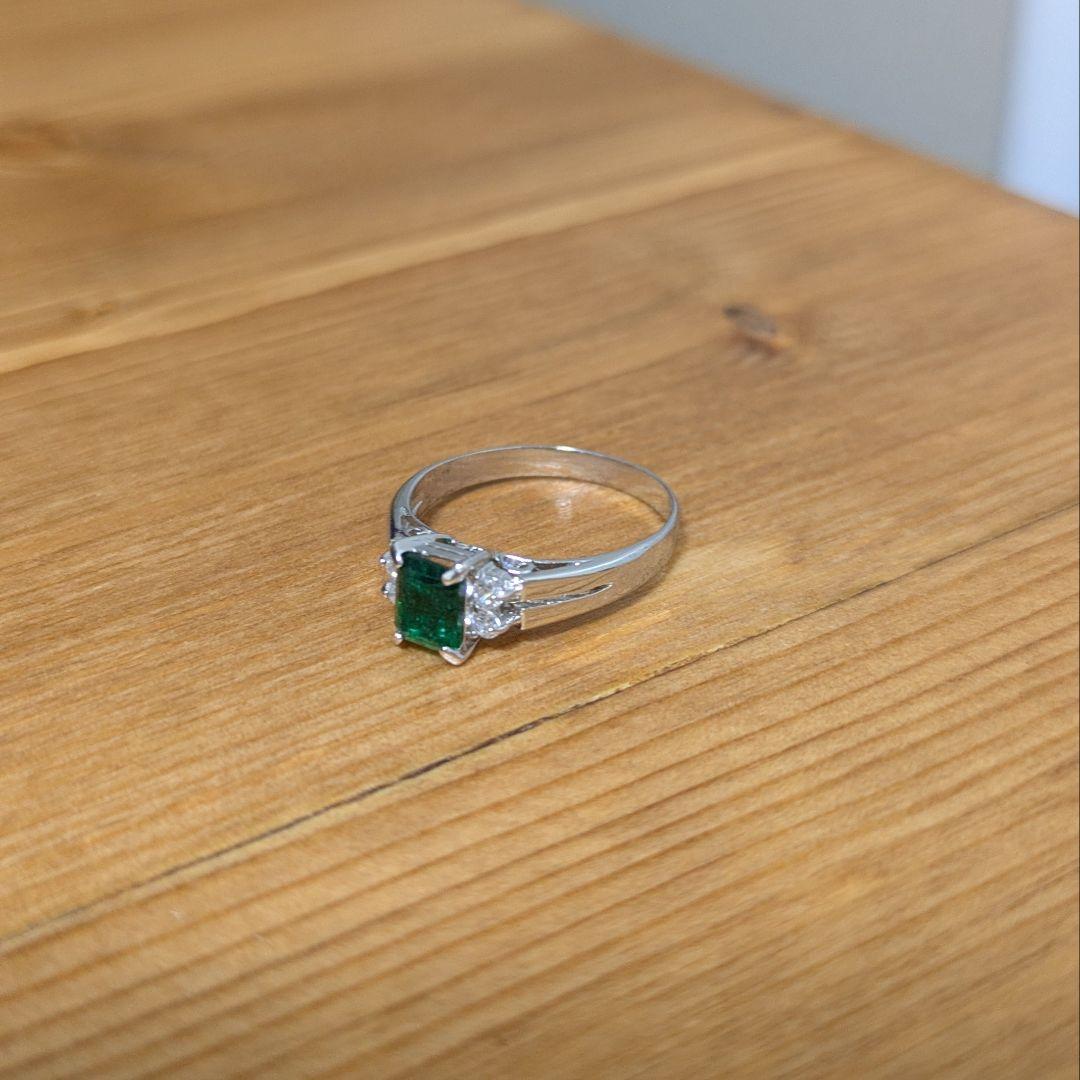 0.89 エメラルド リング