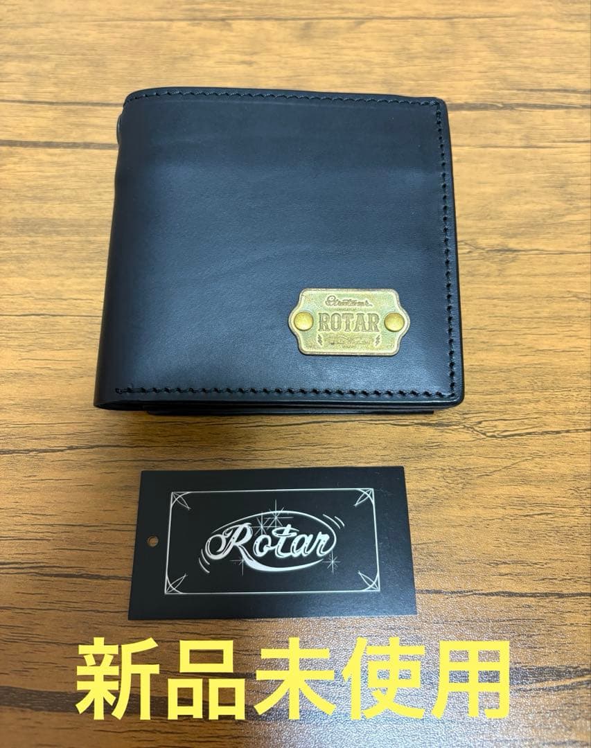 ROTAR ショートウォレット　二つ折り　革財布