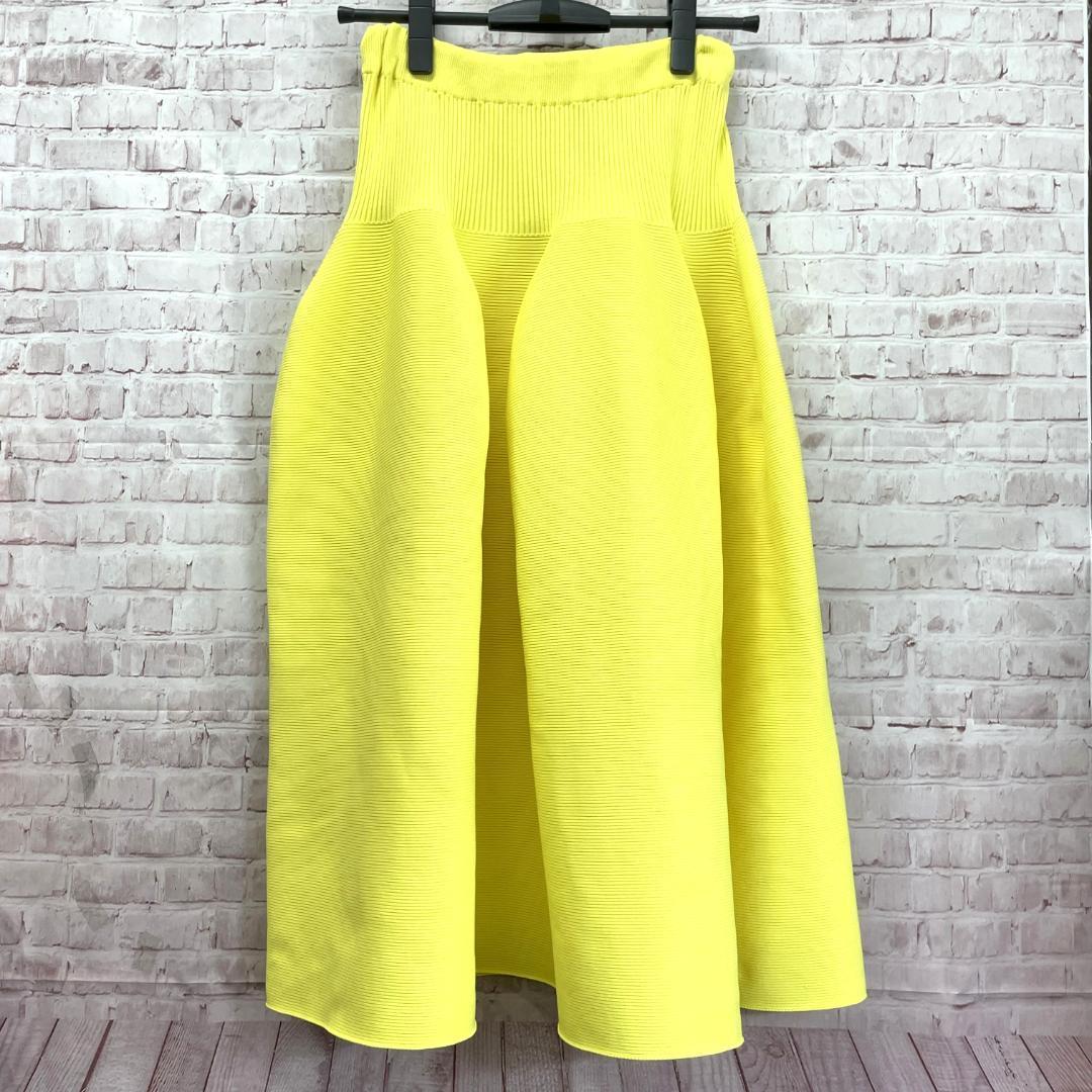 中古美品　CFCL 23AW POTTERY SKIRT　3　イエロー
