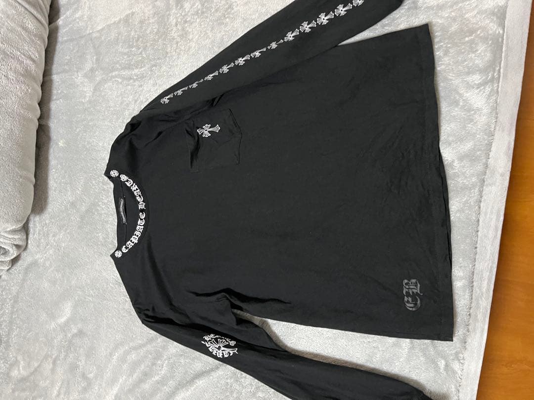 プ*ス様 クロムハーツ長袖Tシャツ 黒