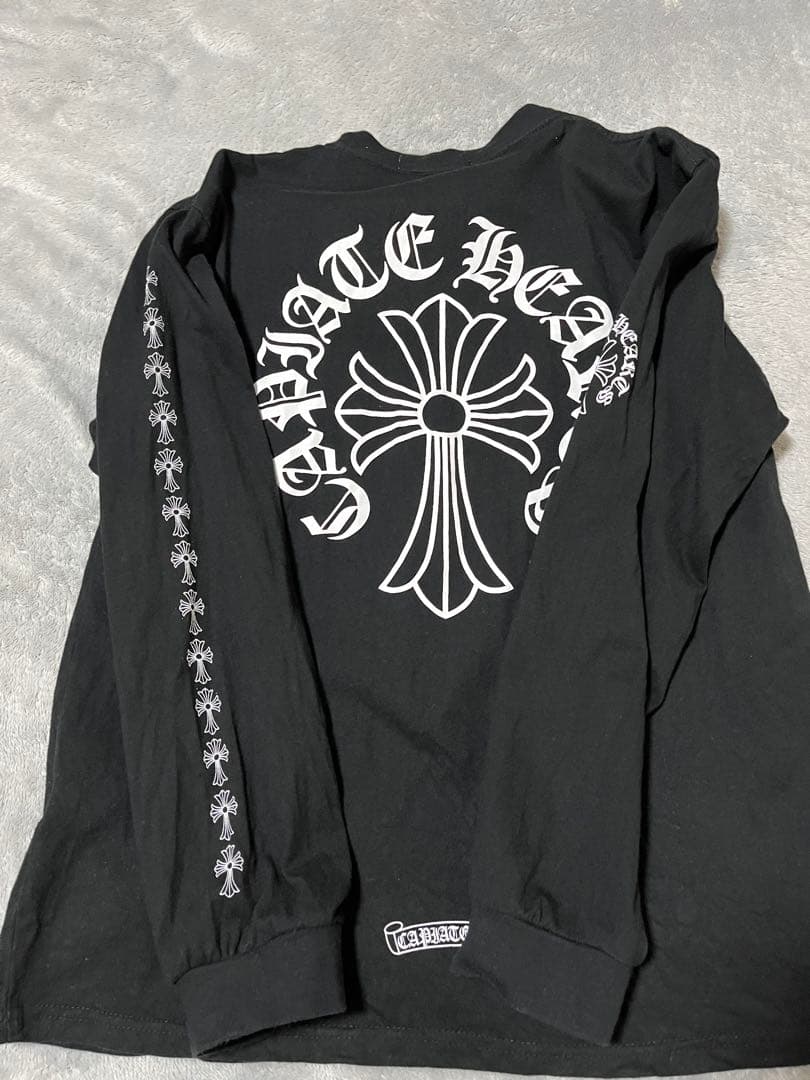 プ*ス様 クロムハーツ長袖Tシャツ 黒