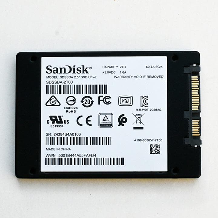 内蔵型SSD SanDisk SSD PLUS 2TB